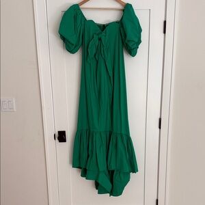 Caroline Constas Green Dress